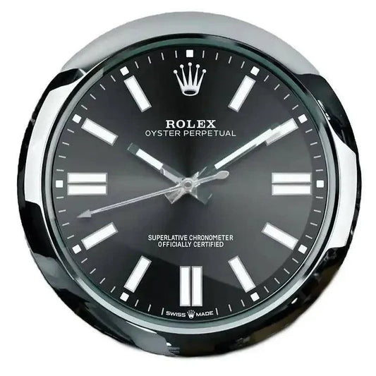 Horloges Murales de Luxe et Précision Design avec Rolex Oyster Perpetual