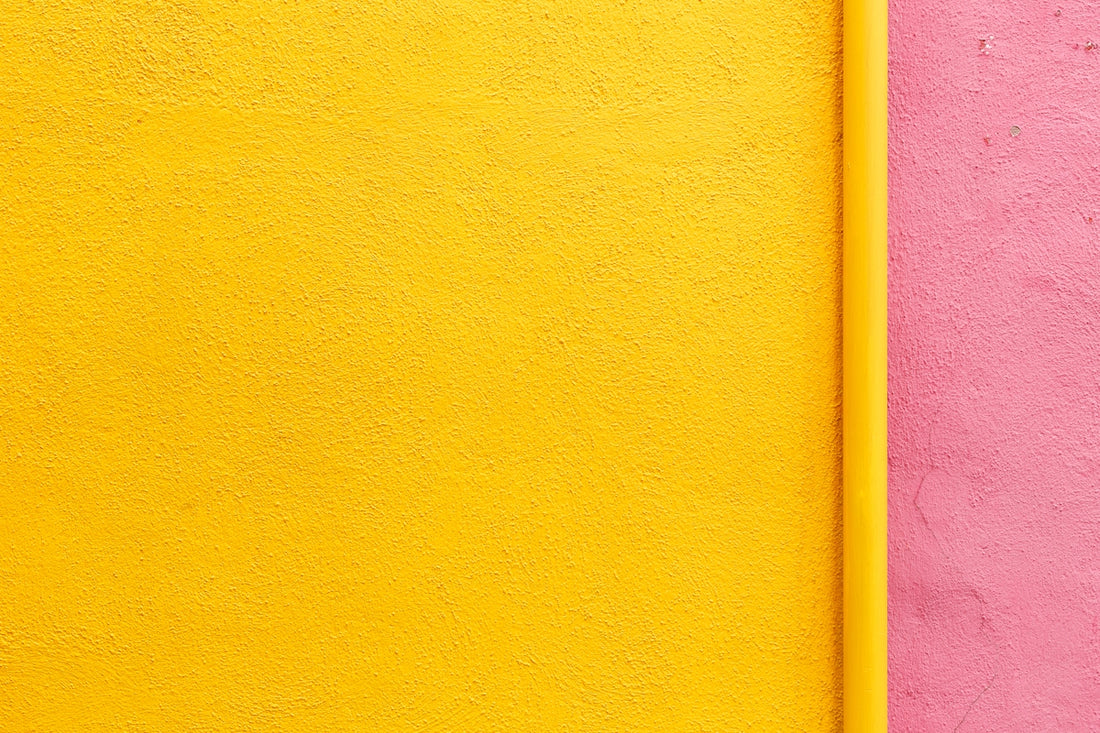 yellow painted wall
