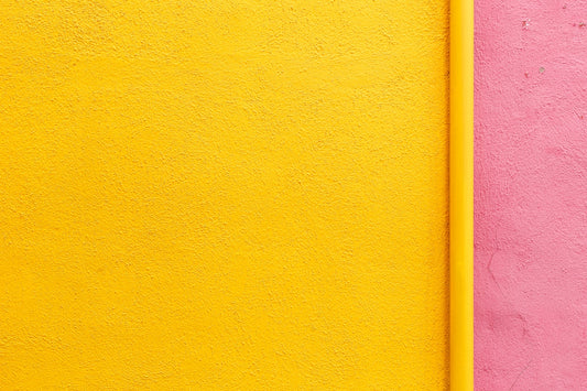yellow painted wall