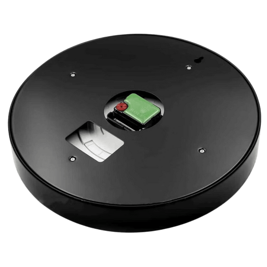 Horloge Murale Moderne Design Élégant - Milgauss Noir Intégral - Passeport Cases