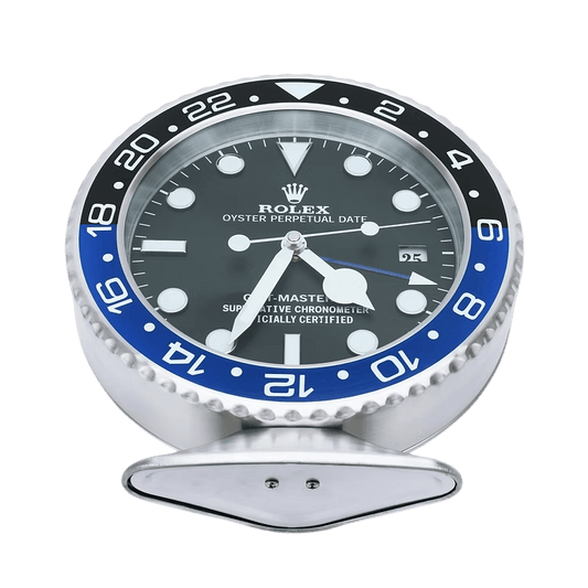 Horloge de Luxe de Table Inspirée de la Rolex GMT Master II - Passeport Cases