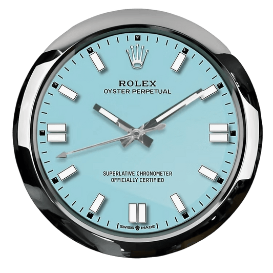 Luxury wall clock inspired by the Oyster Perpetual Rolex - Elegance and precision