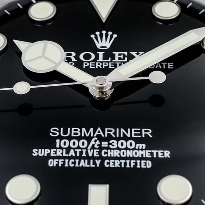 Horloge Murale Luxe Rolex Submariner Starbuck - Design Élégant et Précis - Passeport Cases