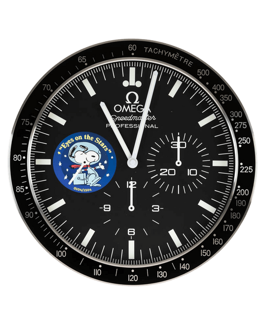 Luksusowy zegar ścienny Omega Speedmaster - Autentyczna elegancja i precyzja
