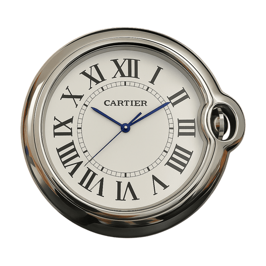Luxury Cartier Wall Clock - ponadczasowa elegancja i precyzja Horlogère