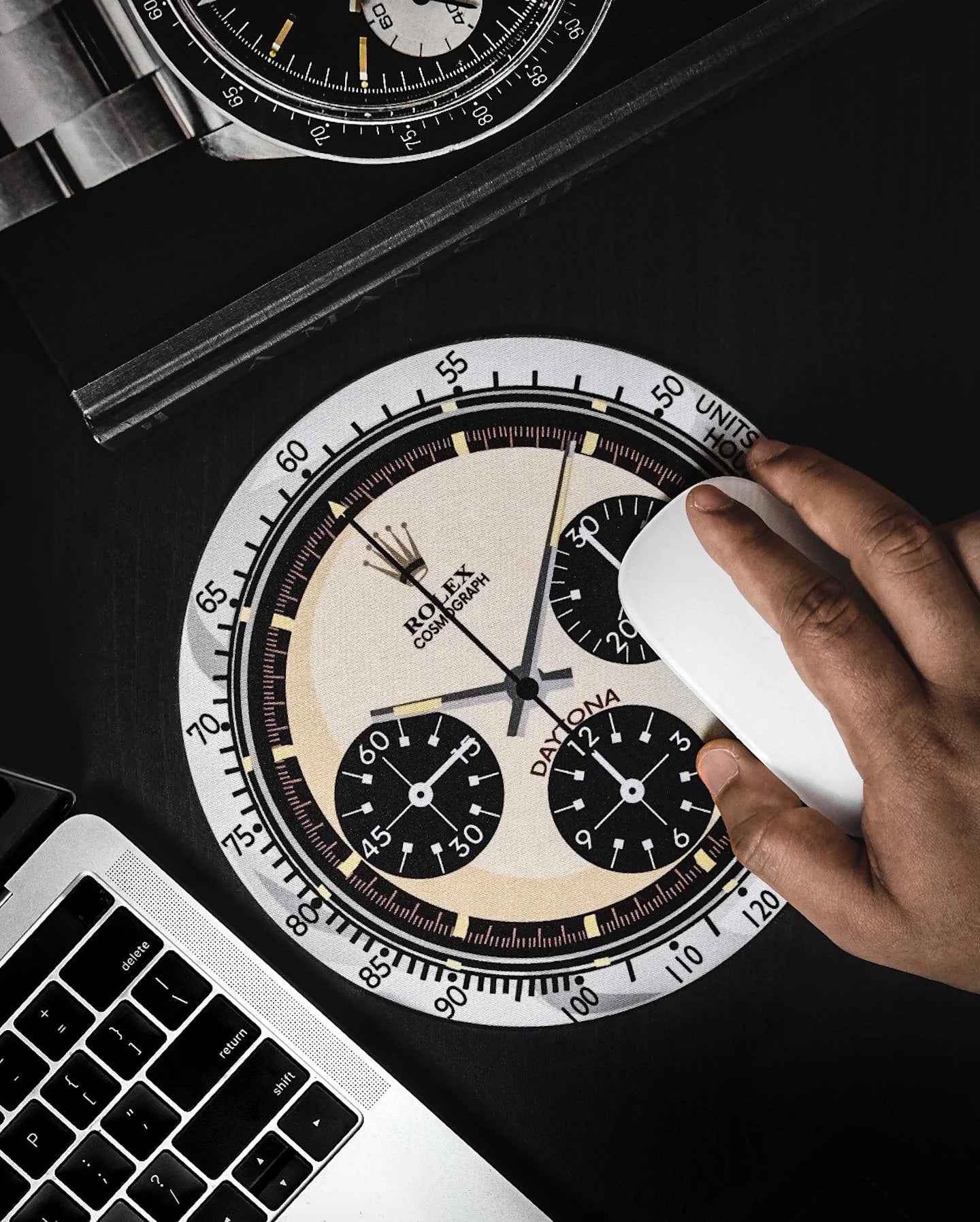 🖱️ Tapis de Souris Daytona Paul Newman – Pour Passionnés de Montres - Passeport Cases