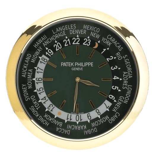 ساعة الحائط الفاخرة مستوحاة من Patek Philippe - الأناقة والدقة المتزايدة