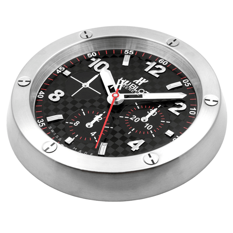 Horloge Murale Style Hublot Genève Chronographe 🧱⏱️ Luxe Industriel