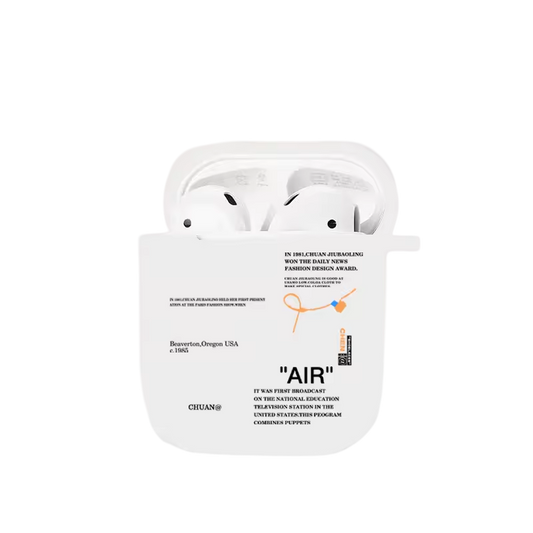 Coque AirPods Off-White Inspirée Nike