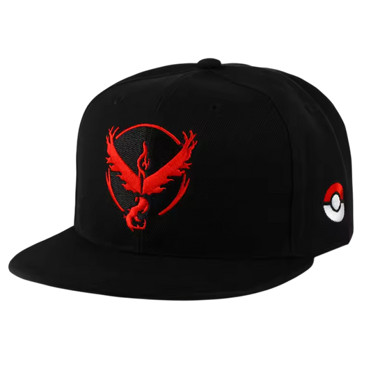 Casquette Pokémon GO – Team Valor, Mystic ou Instinct | Snapback 56-60cm