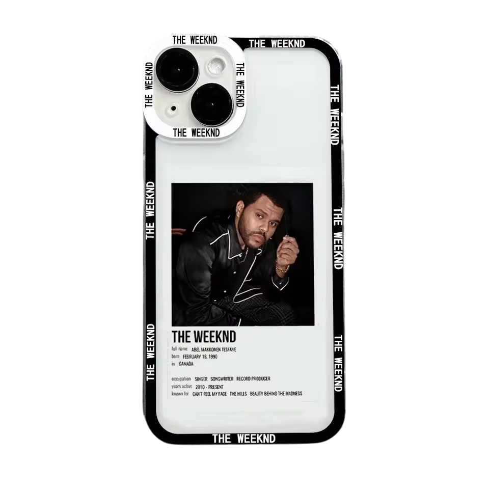 Coque iPhone The Weeknd – Design Collector