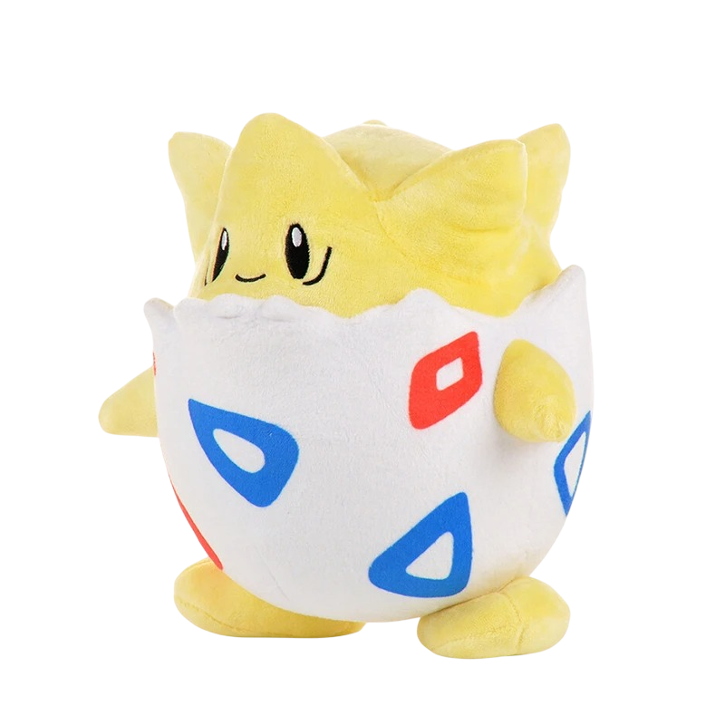 Peluche Togepi 21 cm – Douce et adorable Pokémon 🐣