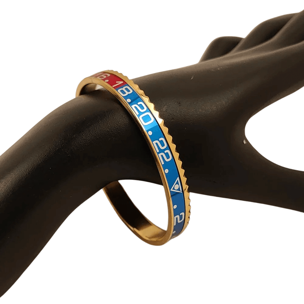 🌍 Bracelet Inspiration GMT-Master II "Pepsi" – Voyagez avec Style 🌍 - Passeport Cases