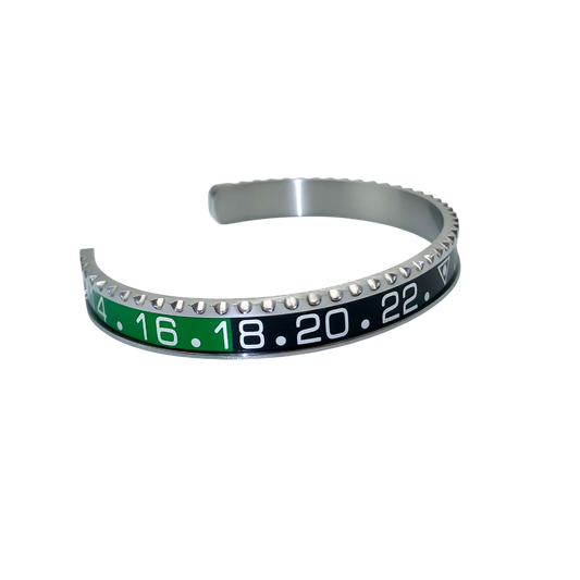 Bracelet inspiré Rolex GMT Master II Sprite – Vert & Noir