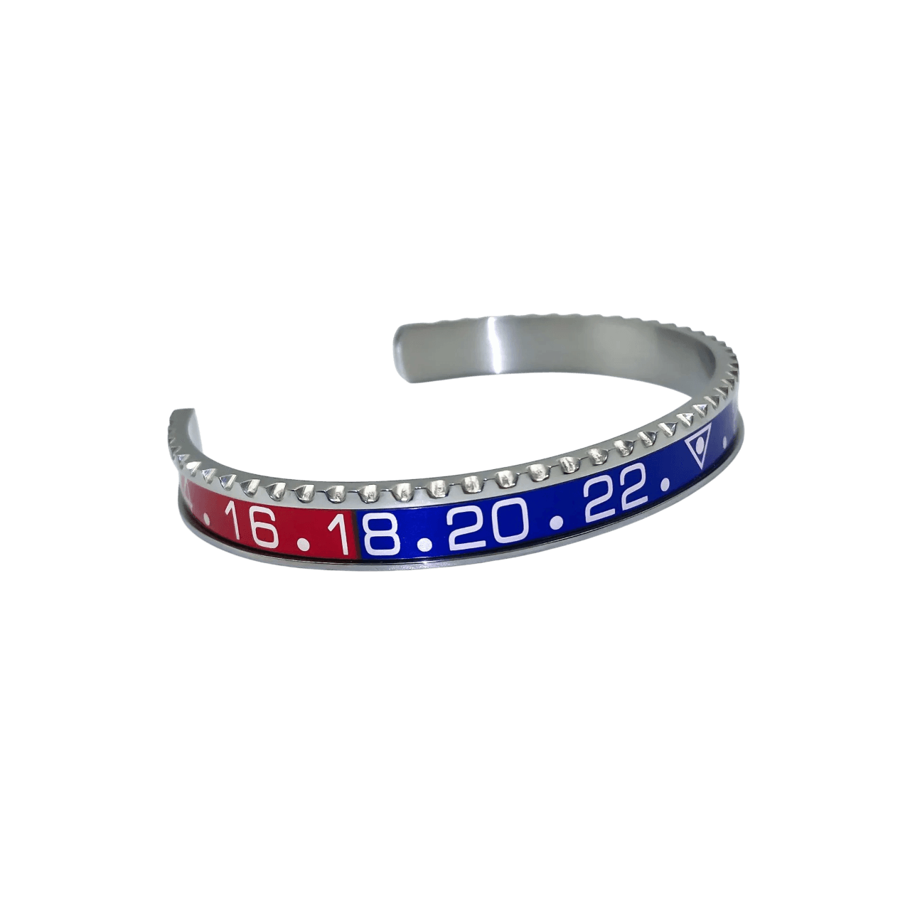 Bracelet inspiré Rolex GMT Master II Pepsi – Élégance Bleu & Rouge - Passeport Cases