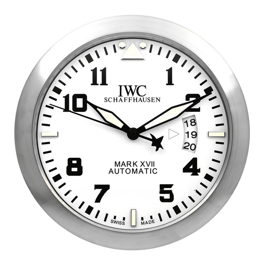 ساعة الحائط الصامتة الفاخرة الصامتة - الأناقة وجودة المكانة للداخل الخاص بك