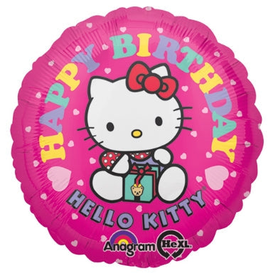 Ballon M.18'' Hello Kitty pour Anniversaire