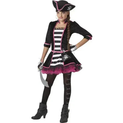 Costume de Pirate des Mers pour Filles Adolescentes