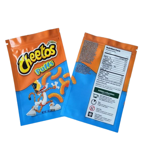 Pochon Weed Cheetos Puffs - Fusion Gourmande pour Conserver votre Cannabis