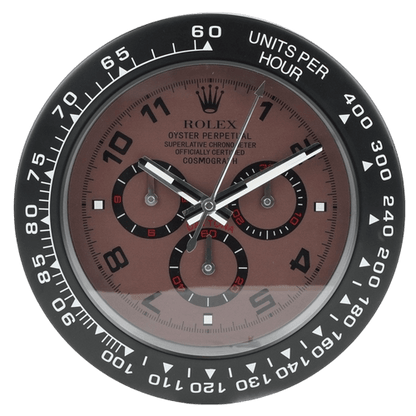 Horloge Murale de Luxe Daytona - Élégance et Précision Exceptionnelles