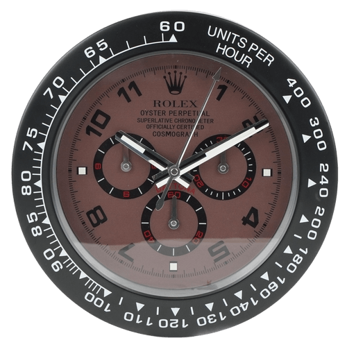 Daytona Luxury Wall Clock - Elegância e precisão excepcionais