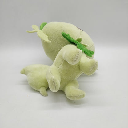 Peluche Pokémon Sprigatito Felori - Chaton Vert Adorable 25x20 cm