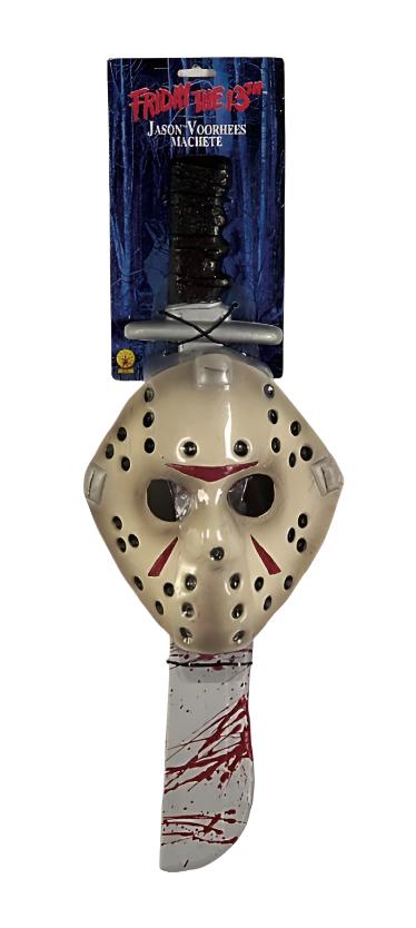 Jason Mask/Machete Kit - Friday the 13th