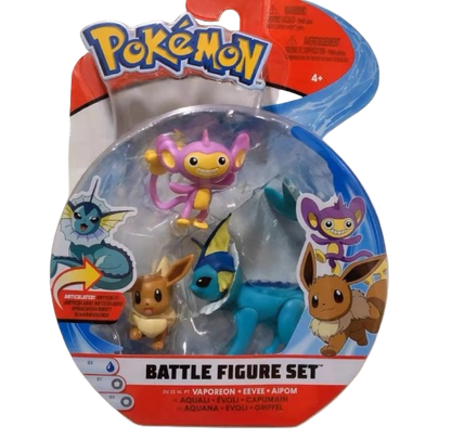 Collection Éblouissante de Figurines de Combat Pokémon