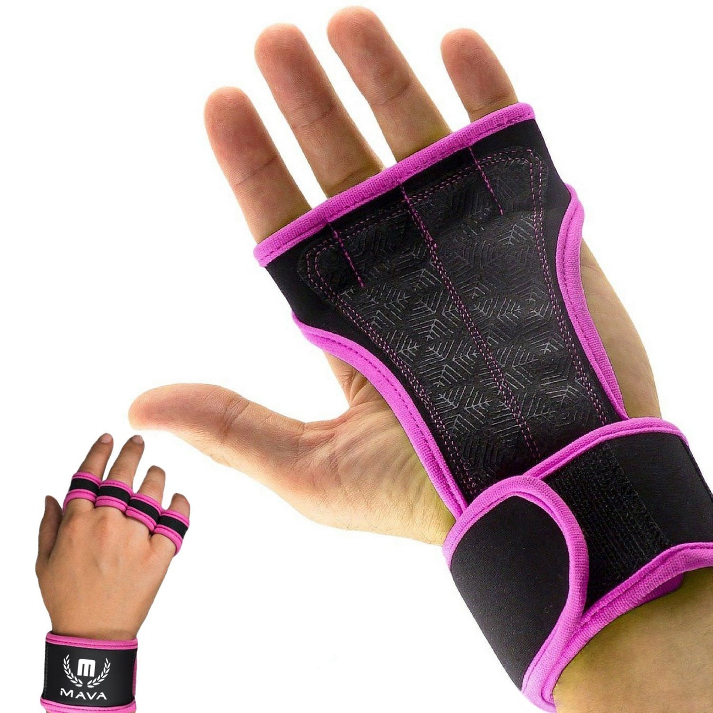 Gants en silicone rembourrés Mava pour entraînement optimal