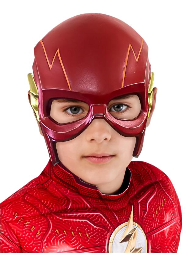 Masque demi-visage The Flash pour enfants - DC Comics