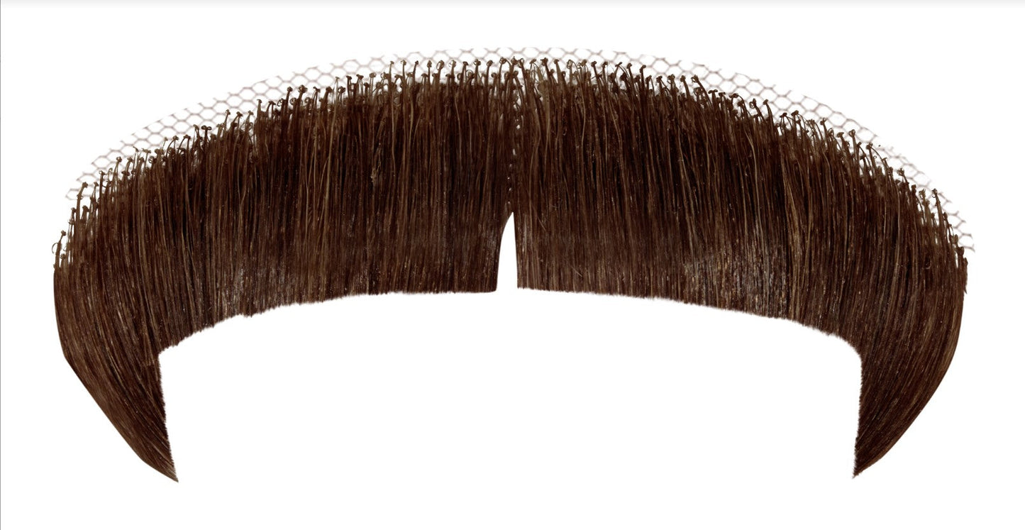 Moustache Winchester Medium Brown - Élégance et Confort