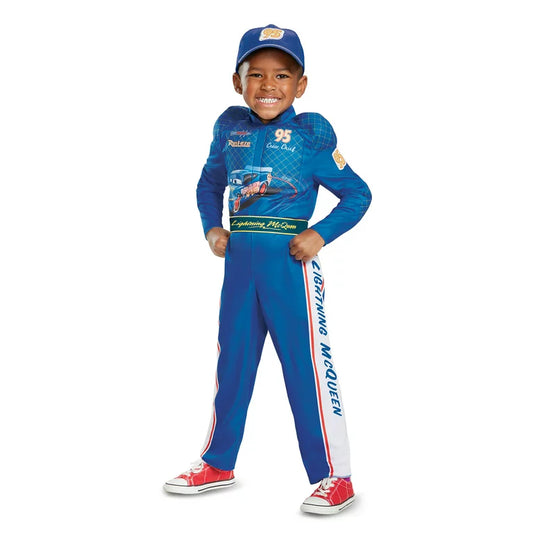 Costume Classic Lightning McQueen Bleu pour Enfants