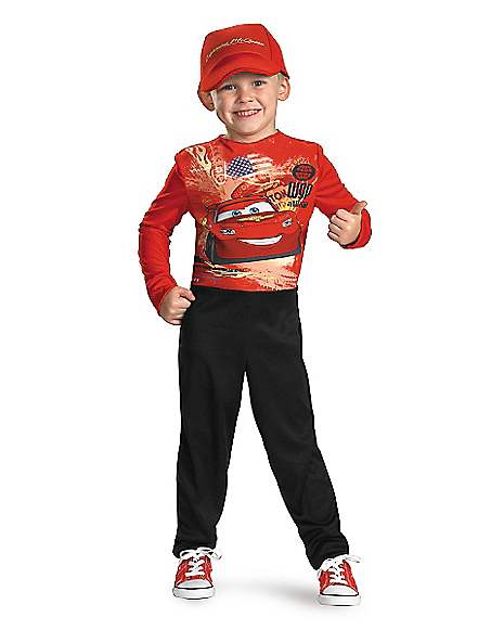 Costume Lightning McQueen - Cars 2 pour Enfants