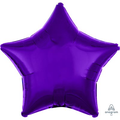 M. 19" Star Shaped - Solid Colors