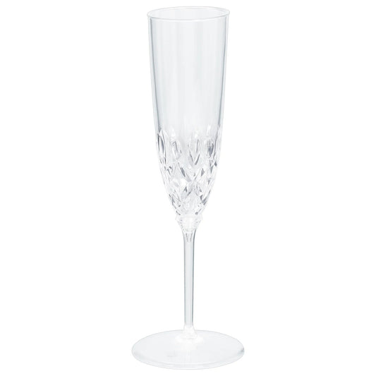 Flûtes à champagne en cristal premium transparentes