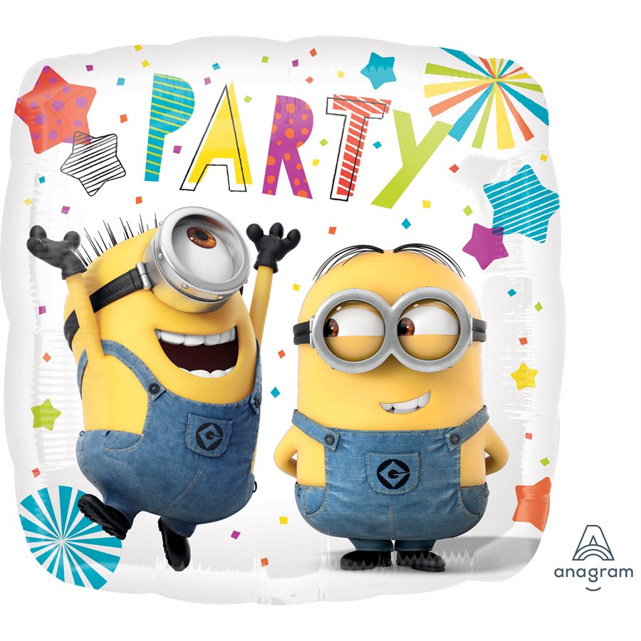 Coussin Carré 18" Minions - Fun et Confort Pour Tous !