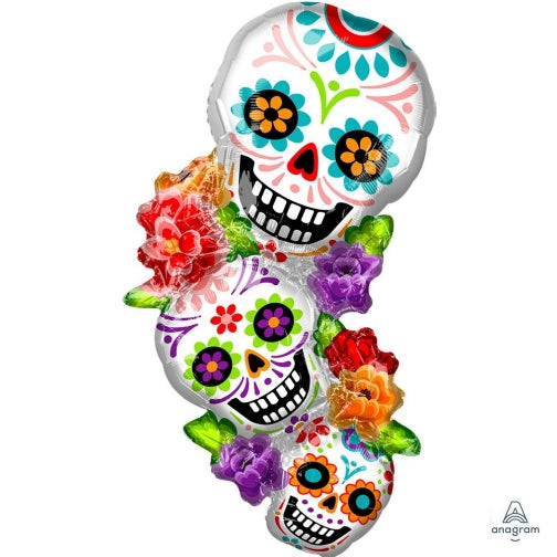 M.38" Stacking Sugar Skulls