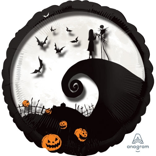 Ballon en Aluminium Transparent M.32 The Nightmare Before Christmas