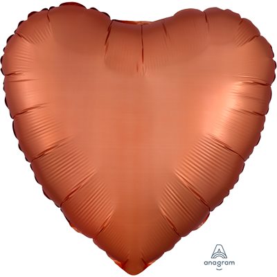 M. 18" Heart Shaped - Satin Colors