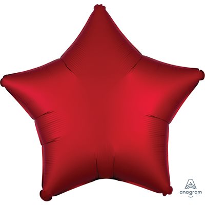 M. 19" Star Shaped - Satin Colors