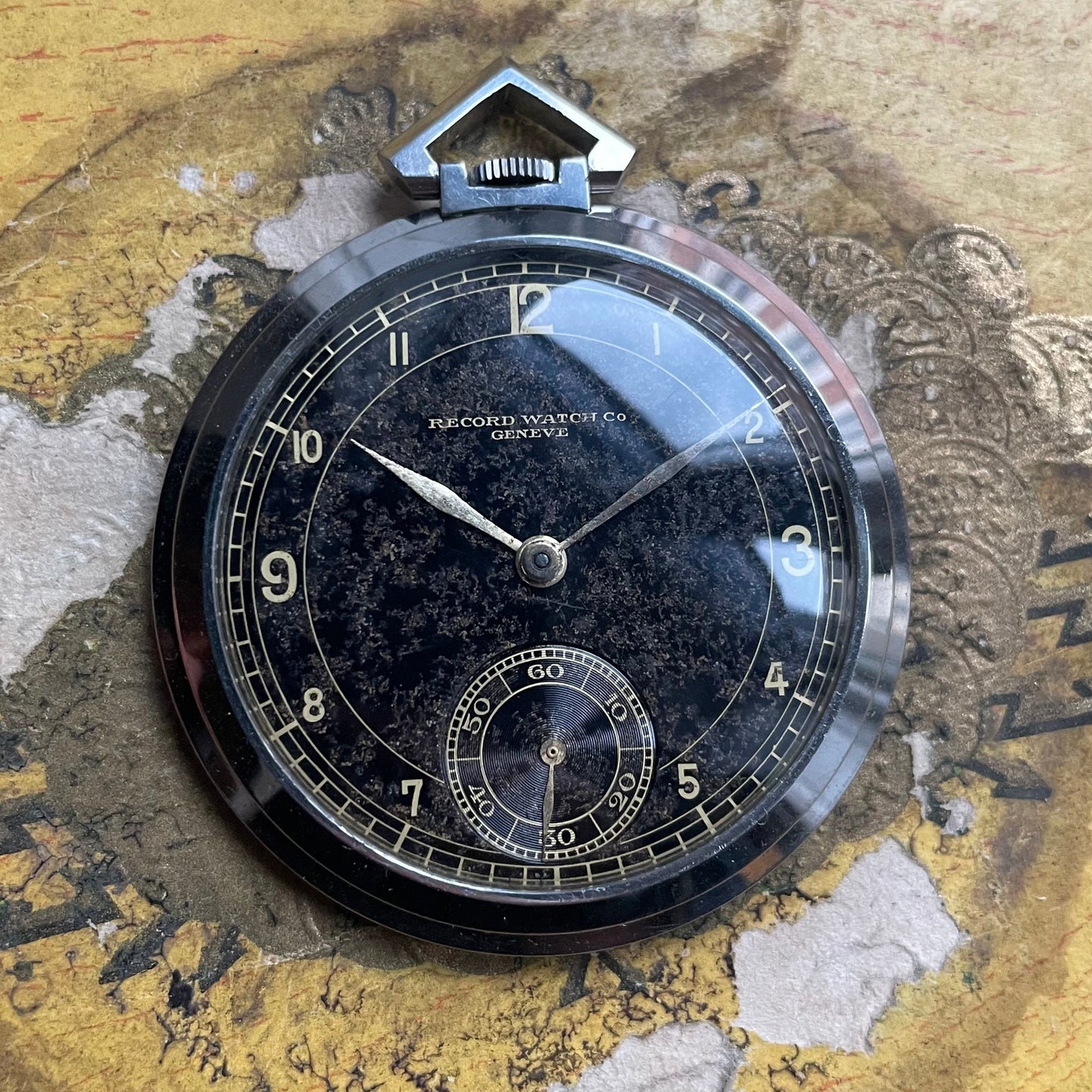 Record Watch Co “Stardust” Pocket Watch