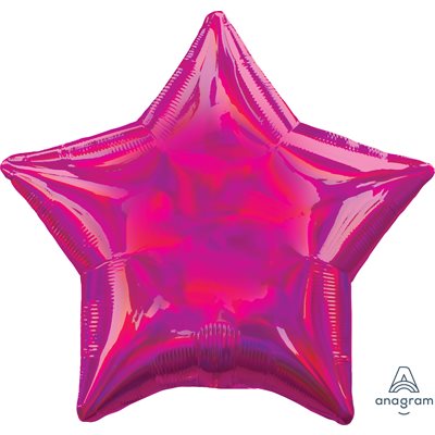 Ballon Étoile Iridescent 19'' - Magie Colorée pour Vos Fêtes