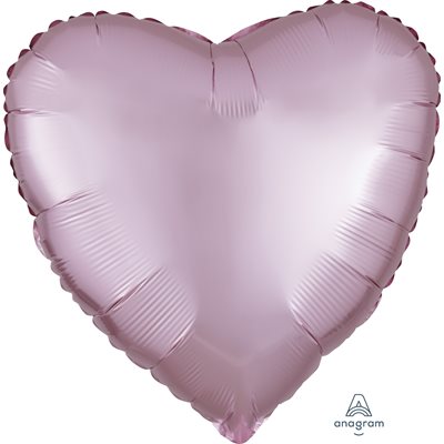 M. 18" Heart Shaped - Satin Colors