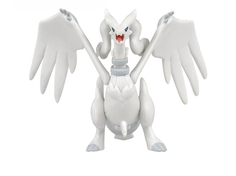 Figurine Pokémon Reshiram 9 cm - Élégance et Détail Inégalés