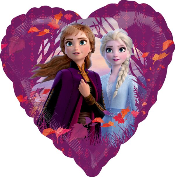 Ballon en Foil Cœur M.18'' Frozen 2