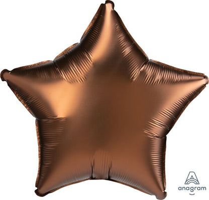 M. 19" Star Shaped - Satin Colors