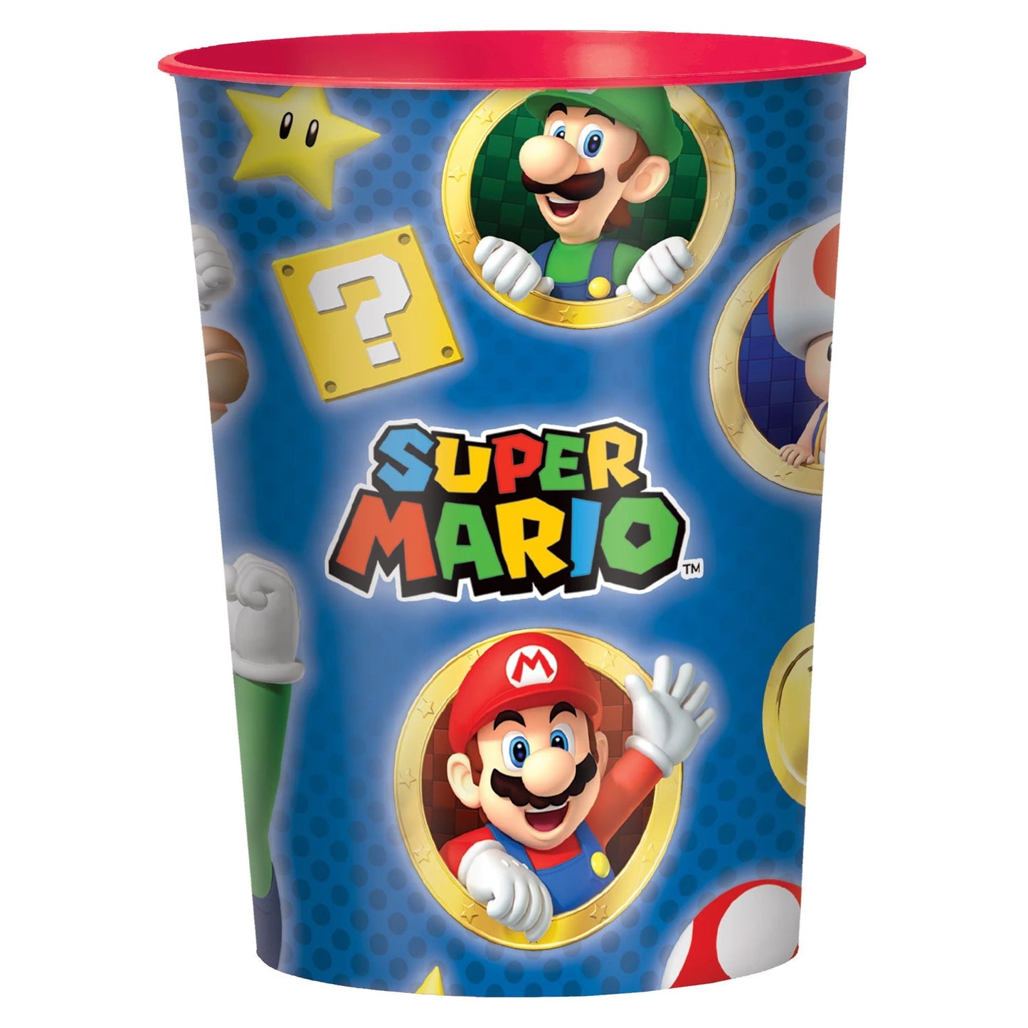 Gobelet en plastique Super Mario 16 oz - Fun et Coloré