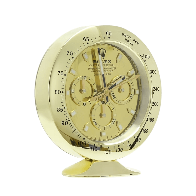 Horloge de Table Rolex Daytona Or ⏱️ – L’allure légendaire dans votre intérieur