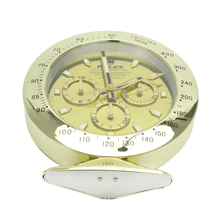 Horloge de Table Rolex Daytona Or ⏱️ – L’allure légendaire dans votre intérieur