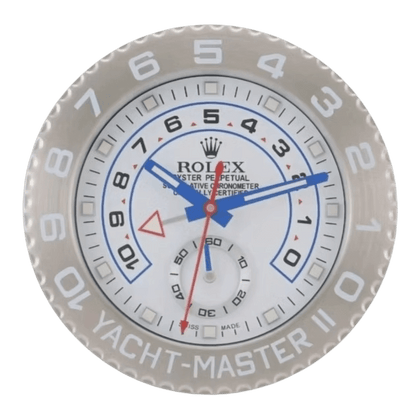 Rolex Yacht-Master Silver'dan esinlenen deniz lüks duvar saati